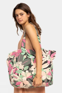 Roxy Anti Bad Vibes Tote Bag -Urban Threads b13jxy0061 7135 b