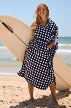 Roxy Gentle Offshore Poncho Towel -Urban Threads b13jxy0067 7081 e