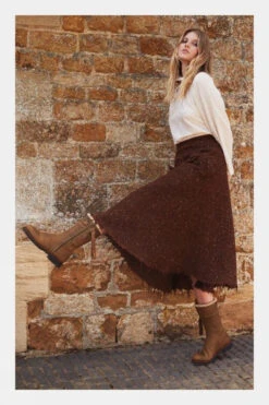 Penelope Chilvers Womens Midcalf Lined Tassel Boots -Urban Threads b21442936363e