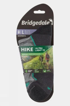 Bridgedale Womens Ultralight T2 Merino Performance Low Socks -Urban Threads b21dab0103 7249 c