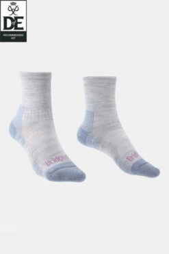 Bridgedale Womens Lightweight Merino Performance 3/4 Crew Socks