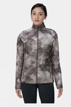 Odlo Womens Essential Light Print Running Jacket -Urban Threads c11ad90036 3473 t