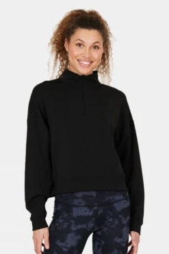 Endurance Womens Jade Midlayer Long Sleeve Top -Urban Threads c11bab0089 7070 c
