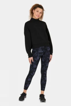 Endurance Womens Jade Midlayer Long Sleeve Top -Urban Threads c11bab0089 7070 e