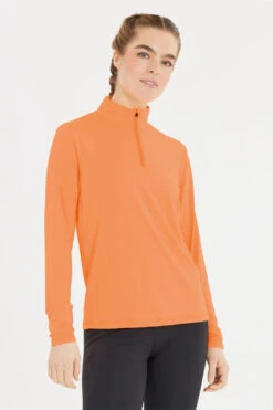 Endurance Womens Aileen Half Zip Top -Urban Threads c11bab0101 8989 c