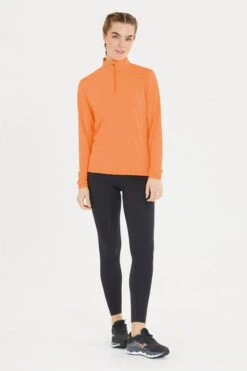 Endurance Womens Aileen Half Zip Top -Urban Threads c11bab0101 8989 e