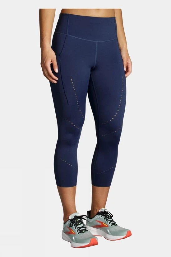 Brooks Womens Method 3/4 Tights 4 Brooks Womens Method 3/4 Tights - Image 2