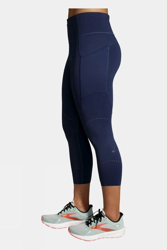 Brooks Womens Method 3/4 Tights 6 Brooks Womens Method 3/4 Tights - Image 4