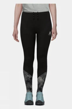 Odlo Womens Essential Print Tights -Urban Threads c11ced0131 7070 t