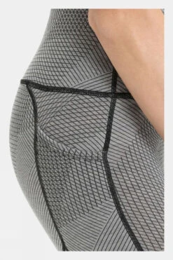 Icebreaker Women Fastray High Rise Tights Gridlines Tights -Urban Threads c11ced0190 7171 f