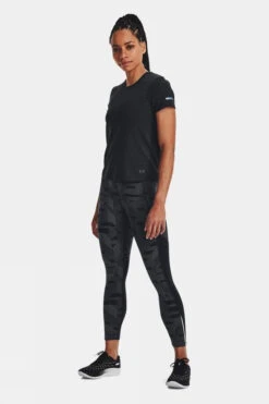 Under Armour Womens UA Fly Fast 3.0 Printed Ankle Tights -Urban Threads c11ced0213 7070 e