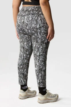 The North Face Womens Plus Size Flex High Rise 7/8 Printed Leggings -Urban Threads c11ced0261 7072 n