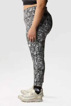 The North Face Womens Plus Size Flex High Rise 7/8 Printed Leggings -Urban Threads c11ced0261 7072 o