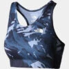The North Face Womens Printed Midline Sports Bra