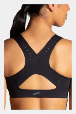 Brooks Womens Dare Zip 2.0 Run Bra -Urban Threads c11gb90054 7070 p