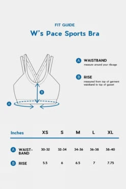 Janji Womens Groundwork Pace Sports Bra -Urban Threads c11gb90072 5291 a