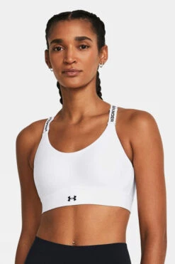 Under Armour Womens UA Infinity 2.0 Mid Sports Bra -Urban Threads c11gb90191 1070 c