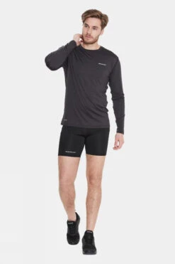 Endurance Mens Mell Melange Long Sleeve Top 14 Endurance Mens Mell Melange Long Sleeve Top -Urban Threads c12bab0072 7070 e