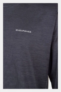 Endurance Mens Mell Melange Long Sleeve Top 17 Endurance Mens Mell Melange Long Sleeve Top -Urban Threads c12bab0072 7070 h