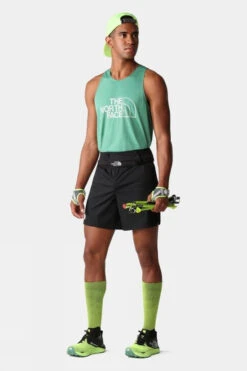 The North Face Mens Summit Pacesetter Run Brief Running Shorts -Urban Threads c12caa0151 7070 h