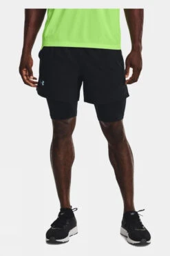 Under Armour Mens Launch 5'' 2-in-1 Shorts -Urban Threads c12caa0165 7070 c