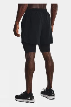 Under Armour Mens Launch 5'' 2-in-1 Shorts -Urban Threads c12caa0165 7070 d