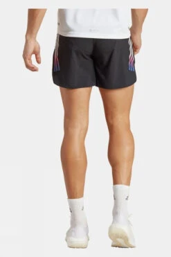 Adidas Mens Run Icons 3-Stripes Running Shorts -Urban Threads c12caa0187 7070 c