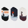 STANCE Womens So Sporty Light Tab Socks (3 Pack) -Urban Threads c21dab0077 4040 a