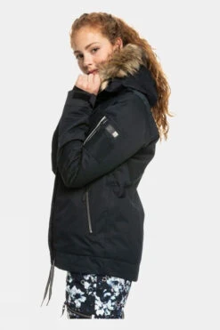 Roxy Womens Meade Snow Jacket 14 Roxy Womens Meade Snow Jacket -Urban Threads e11aca0068 7070 e