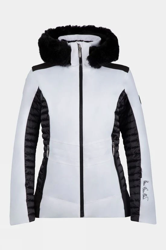 Henri Duvillard Womens Camille Faux Fur Ski Jacket 3 Henri Duvillard Womens Camille Faux Fur Ski Jacket