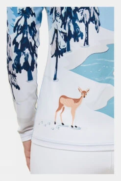 Krimson Klover Womens Whiteout Baselayer Tee -Urban Threads e11bea0007 4343 d