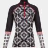 Krimson Klover Womens Nordic Snowflake Baselayer Tee 1 Krimson Klover Womens Nordic Snowflake Baselayer Tee -Urban Threads e11bea0008 7070 a