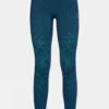 Odlo Womens Kinship PW200 Long Leggings -Urban Threads e11gch0006 4343 a