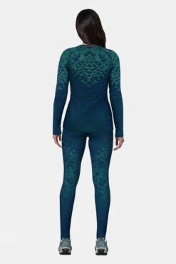 Odlo Womens Kinship PW200 Long Leggings -Urban Threads e11gch0006 4343 w