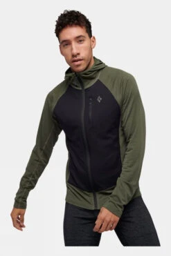Black Diamond Mens Coefficient LT Fleece Hoody -Urban Threads e12bed0026 5070 b