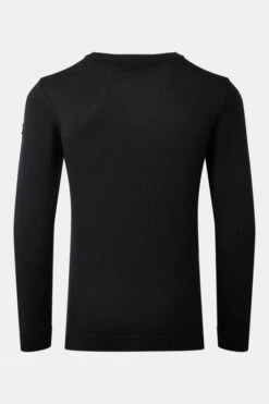 Henjl Mens Piste Artiste Merino Crew Neck Sweater -Urban Threads e12bed0050 7087 b