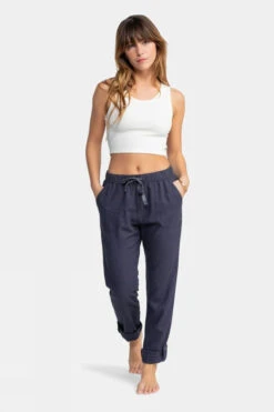 Roxy Womens On The Seashore Cargo Pants 13 Roxy Womens On The Seashore Cargo Pants -Urban Threads f11ceh0005 4444 e