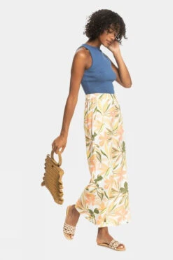 Roxy Womens Midnight Avenue Trousers -Urban Threads f11ceh0009 1010 e