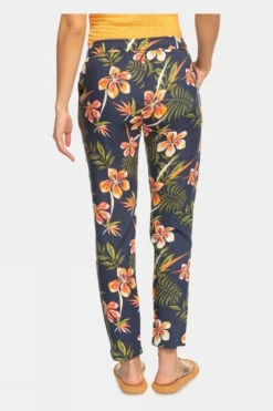 Roxy Womens Bimini Printed Trousers -Urban Threads f11ceh0010 4040 d