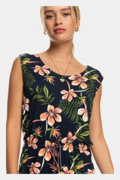 Roxy Womens Surfs Up Printed Dress 15 Roxy Womens Surfs Up Printed Dress -Urban Threads f11dd90087 4040 g