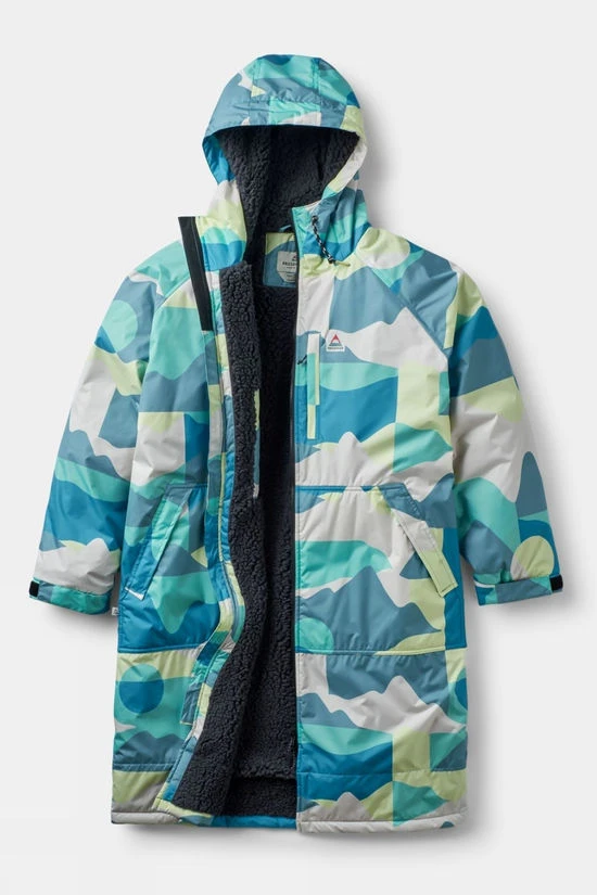 Unisex Waves Recycled Sherpa Lined Changing Robe 3 Unisex Waves Recycled Sherpa Lined Changing Robe