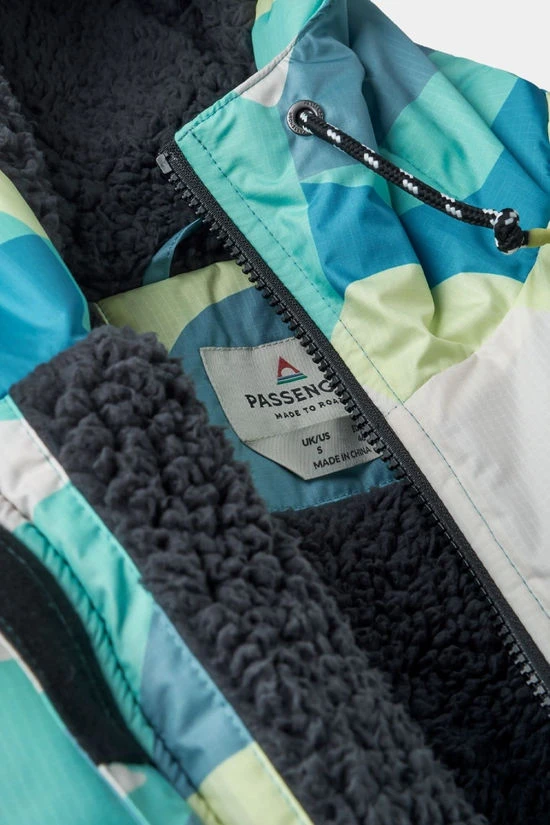 Unisex Waves Recycled Sherpa Lined Changing Robe 4 Unisex Waves Recycled Sherpa Lined Changing Robe - Image 2