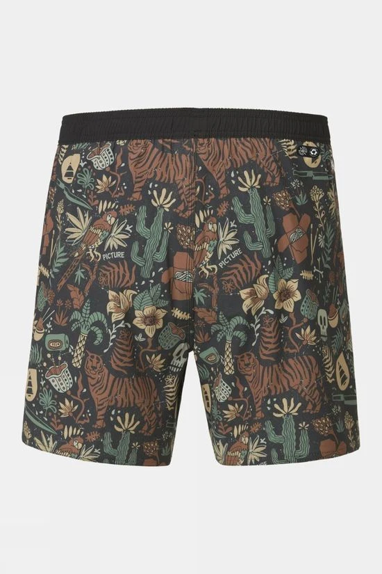 Picture Mens Piau Solid 15 Board Shorts 4 Picture Mens Piau Solid 15 Board Shorts - Image 2