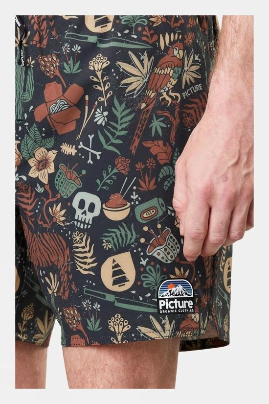 Picture Mens Piau Solid 15 Board Shorts 6 Picture Mens Piau Solid 15 Board Shorts - Image 4