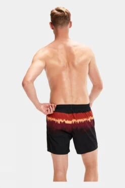 Speedo Mens Placement Leisure 16" Swim Shorts -Urban Threads f12ica0204 7040 c