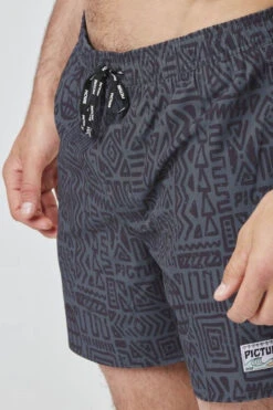 Picture Mens Piau 15" Board Shorts 16 Picture Mens Piau 15" Board Shorts -Urban Threads f12ica0215 7087 g