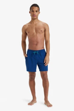 Quiksilver Mens Surfsilk Solid Volley 16" Swim Shorts -Urban Threads f12ica0309 4141 h