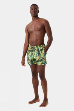 Bjorn Borg Mens Printed Swim Shorts 13 Bjorn Borg Mens Printed Swim Shorts -Urban Threads f12ich0019 5187 c