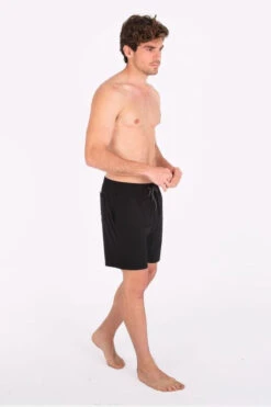 Hurley Mens Solid Volley 17" Swim Shorts -Urban Threads f12ich0033 7070 d