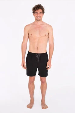 Hurley Mens Solid Volley 17" Swim Shorts -Urban Threads f12ich0033 7070 e